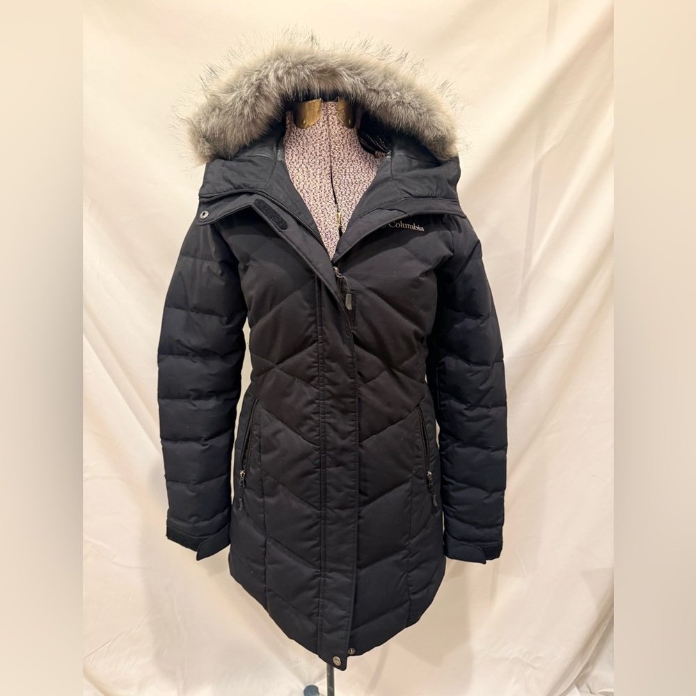 Columbia Lay D Down II Mid Jacket Omni-Heat Down Black XS